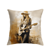 Stylish indoor pillow featuring Soulful Transitions theme for home decor